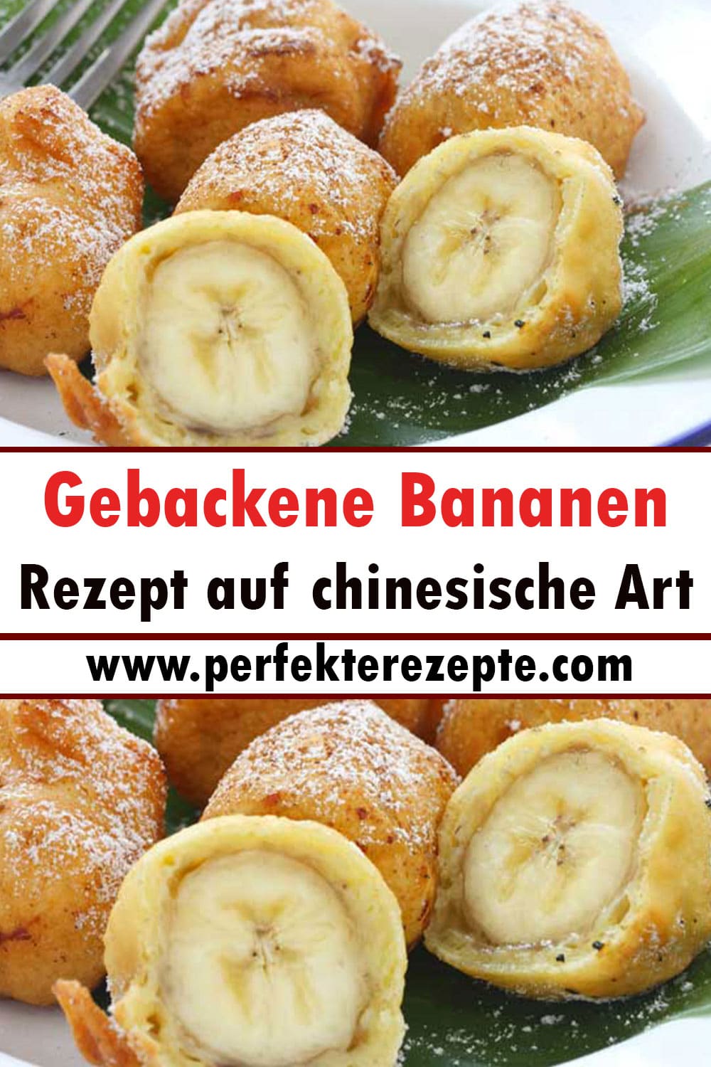 Gebackene Bananen Rezept auf chinesische Art