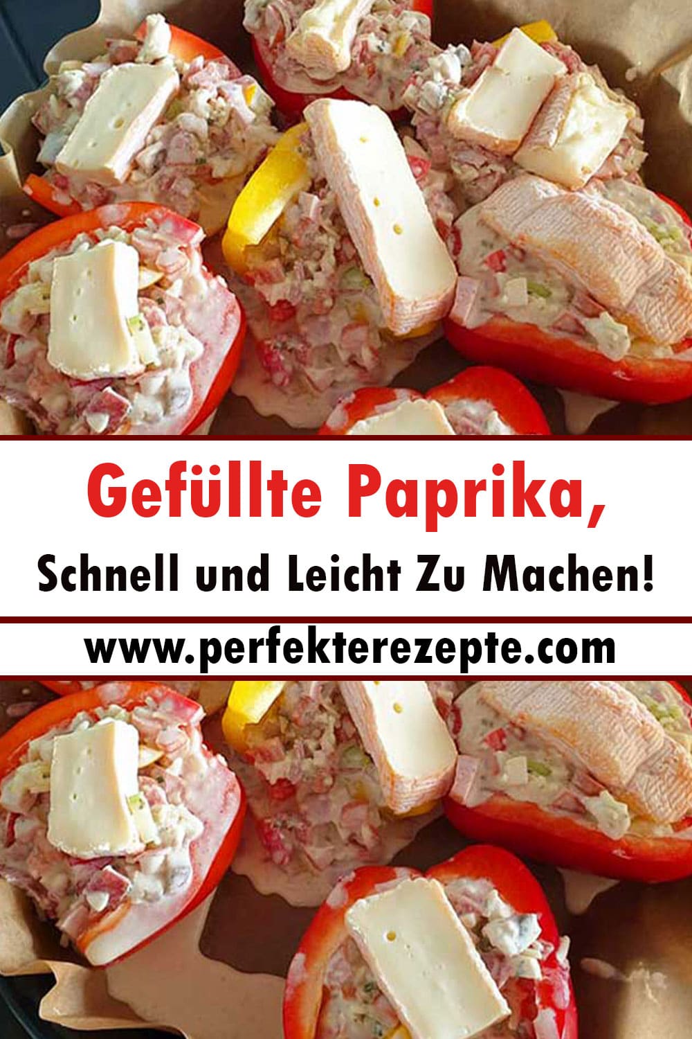 Gefüllte Paprika Rezept, Schnell Und Leicht Zu Machen!