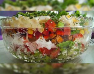 Gyrosschichtsalat Rezept, Der Beste Salat Überhaupt!