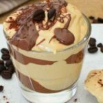 Käsekuchen Creme Rezept mit Nutella im Glas