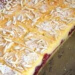 Käsekuchen mit Kirschen vom Blech Rezept