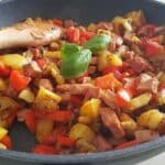 Leberkäse Pfanne Rezept ein sättigendes Abendessen!