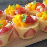 Leichtes Erdbeer-Mango Dessert Rezept