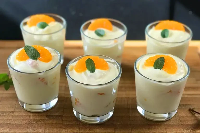 Oma’s Mandarinen Dessert Rezept mit 3 Zutaten!