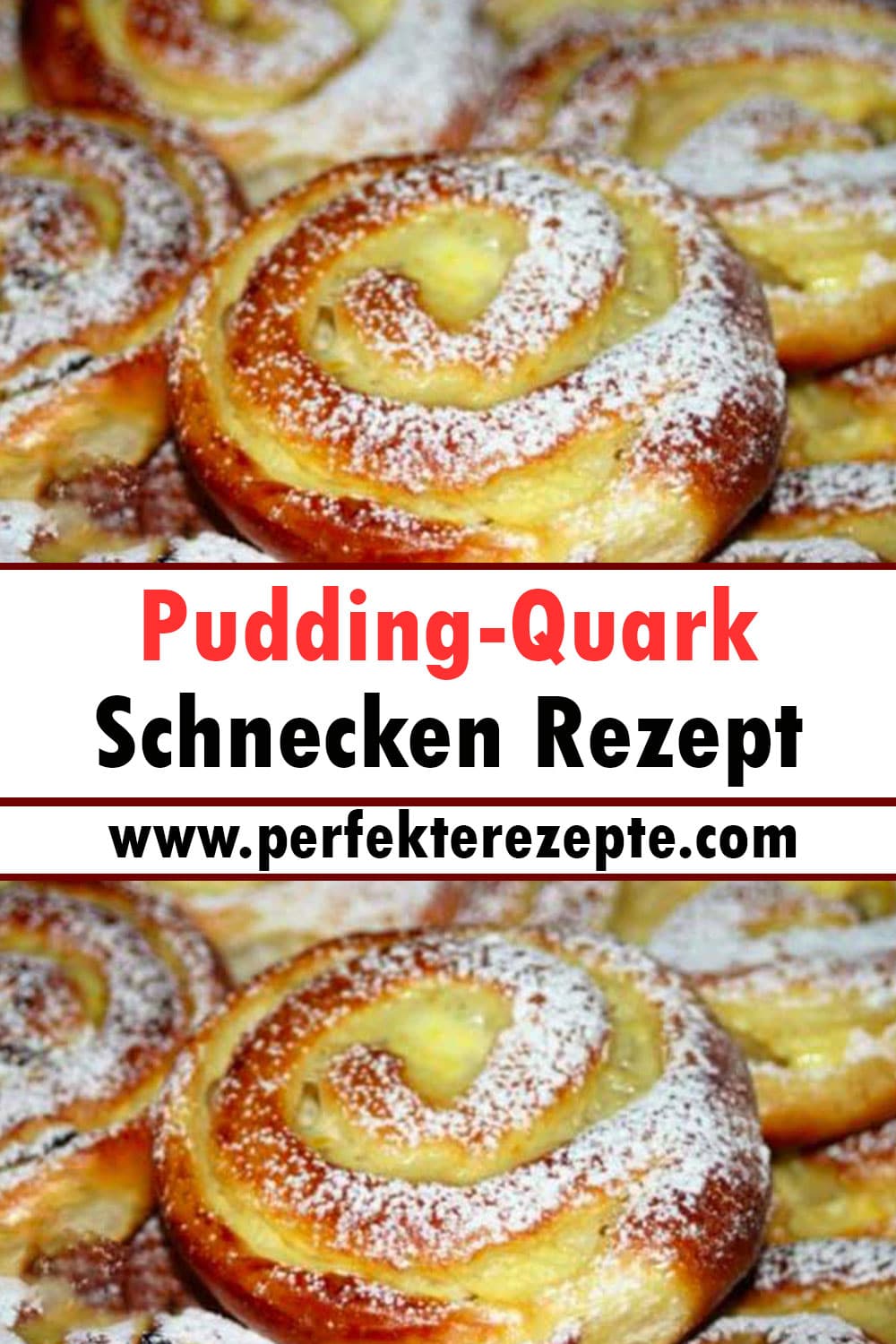 Pudding-Quark-Schnecken Rezept