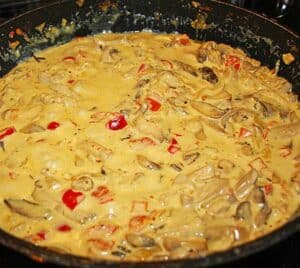Sahne Käse Geschnetzeltes Rezept, das süchtig macht!