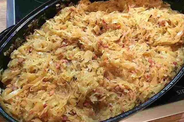 Sauerkraut Rezept Ein tolles Gericht sehr lecker!