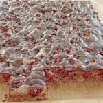 Schneller Schoko-Kirsch-Blechkuchen Rezept