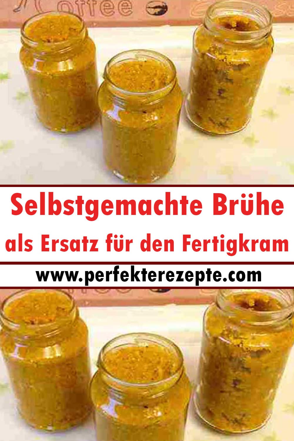 Selbstgemachte Brühe Rezept als Ersatz für den Fertigkram