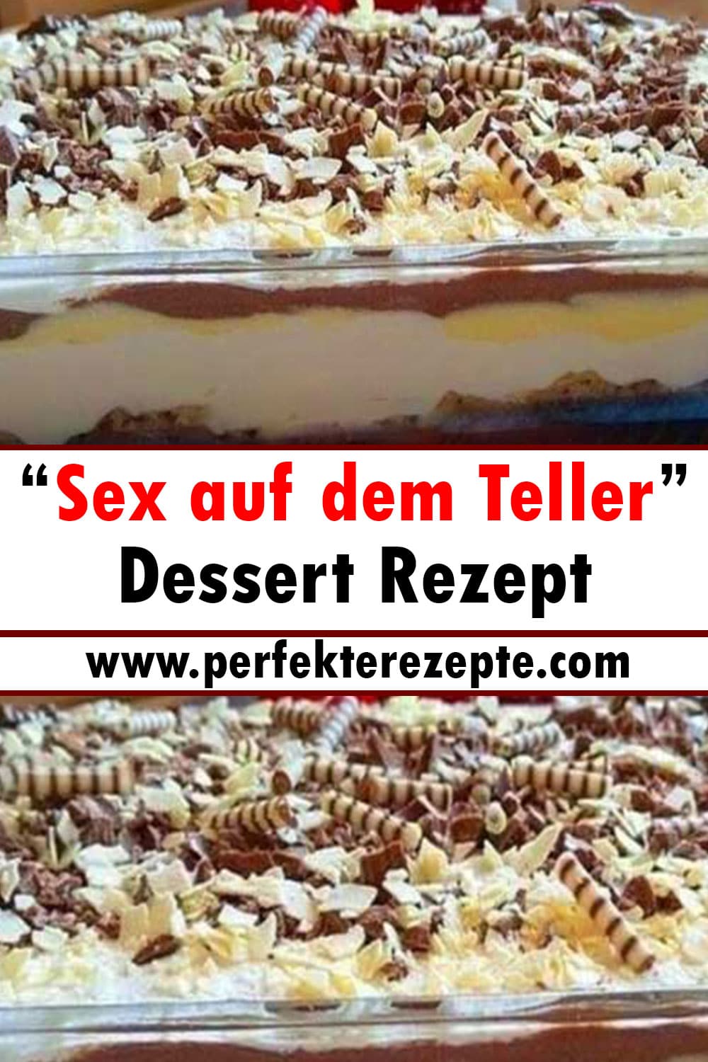 “Sex auf dem Teller” Dessert Rezept, haut alle vom Hocker!