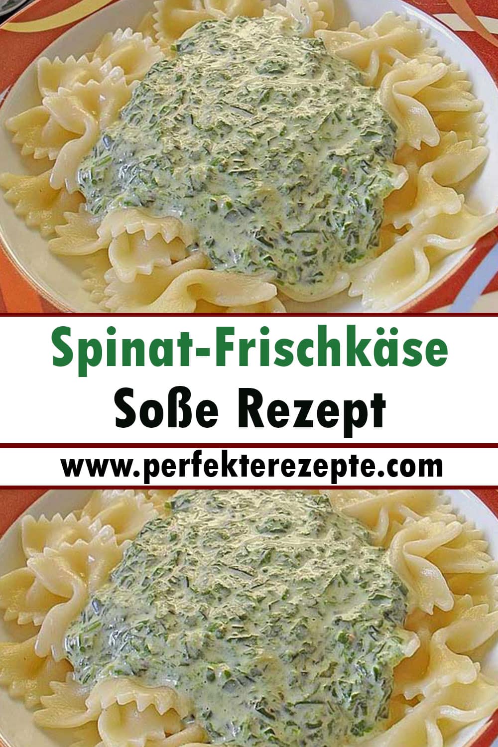 Spinat-Frischkäse-Soße Rezept