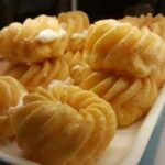 Spritzkuchen mit Vanillecreme Rezept