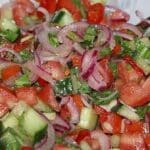 Türkischer Tomatensalat Rezept, super würzig!