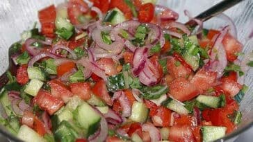 Türkischer Tomatensalat Rezept, super würzig!