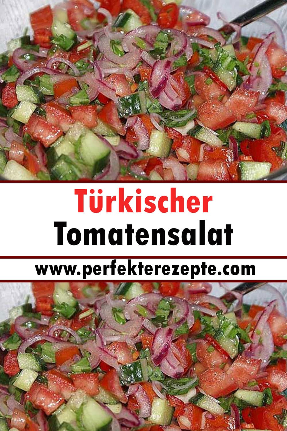 Türkischer Tomatensalat Rezept, super würzig!