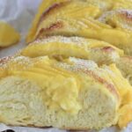 Vanille Zopf gefüllt mit Pudding Rezept