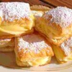 Vanillecremepudding im Blätterteig Rezept mit nur 4 Zutaten