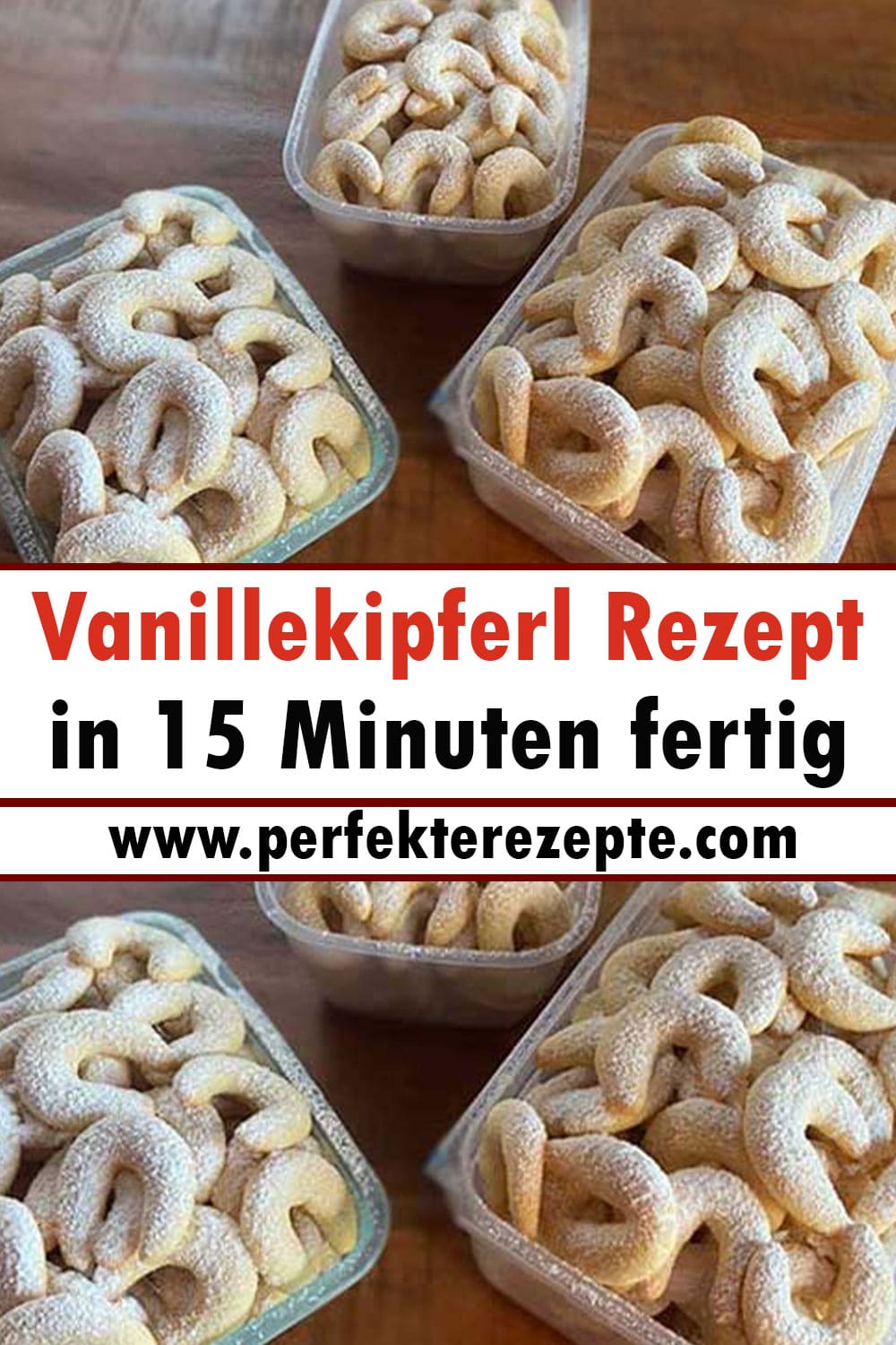 Vanillekipferl Rezept in 15 Minuten fertig