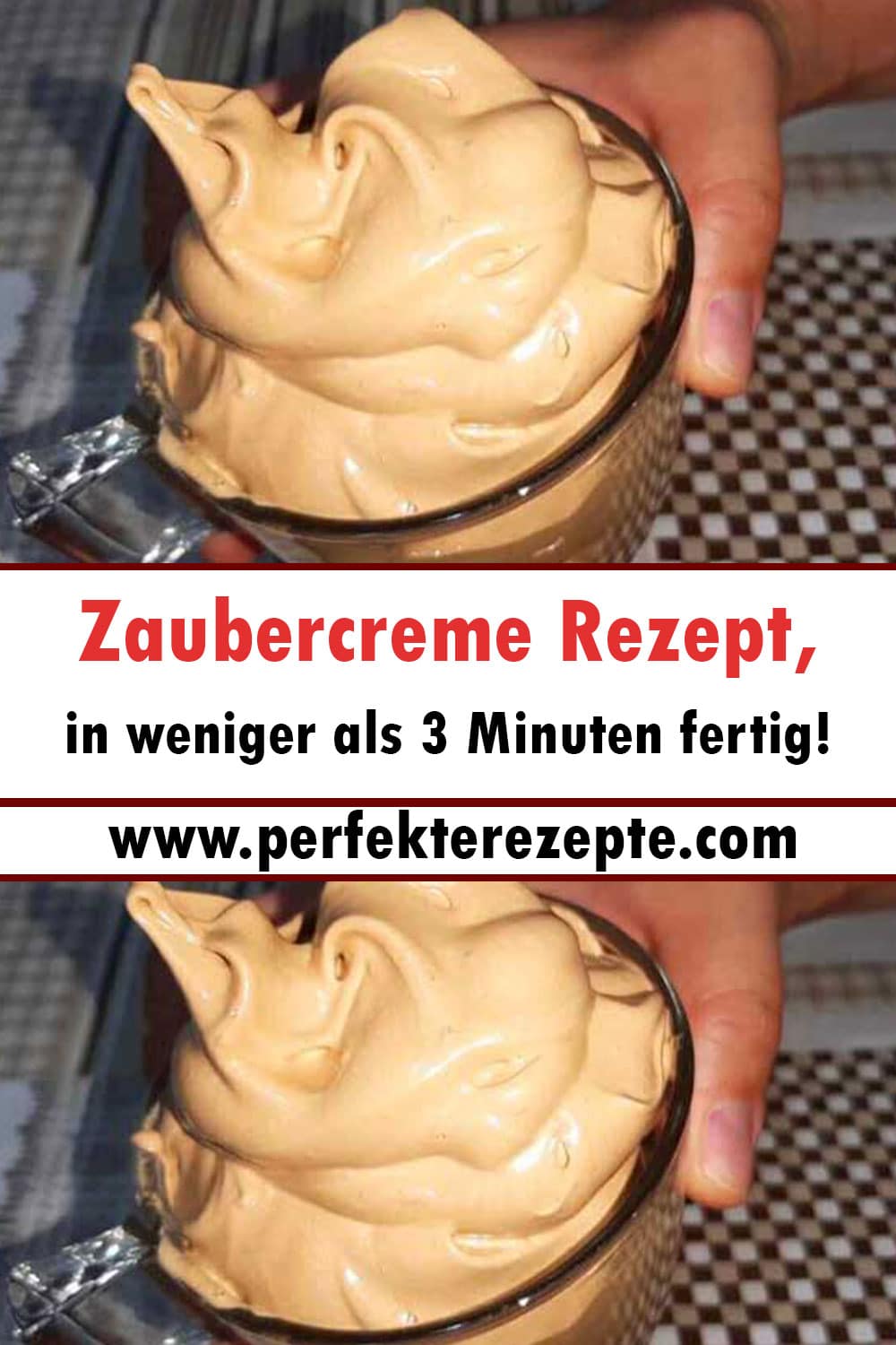 Zaubercreme Rezept, in weniger als 3 Minuten fertig!