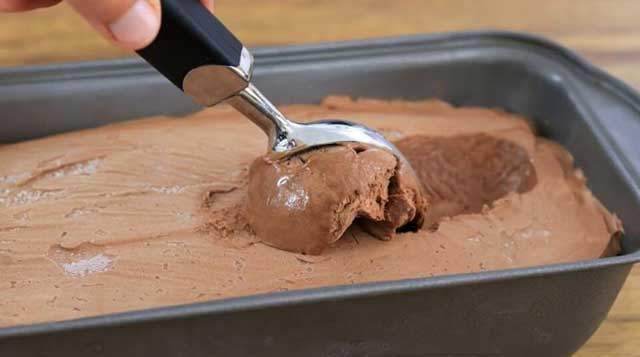 10 Minuten Schokoeis Ohne Eismaschine Rezept