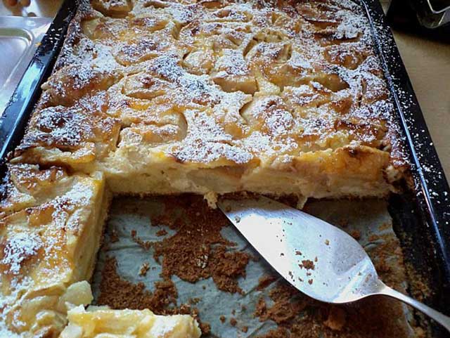 Apfelkuchen Mit Vanille-Schmand Rezept