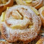Apfelschnecken mit Zimtzucker Rezept wie aus der Bäckerei