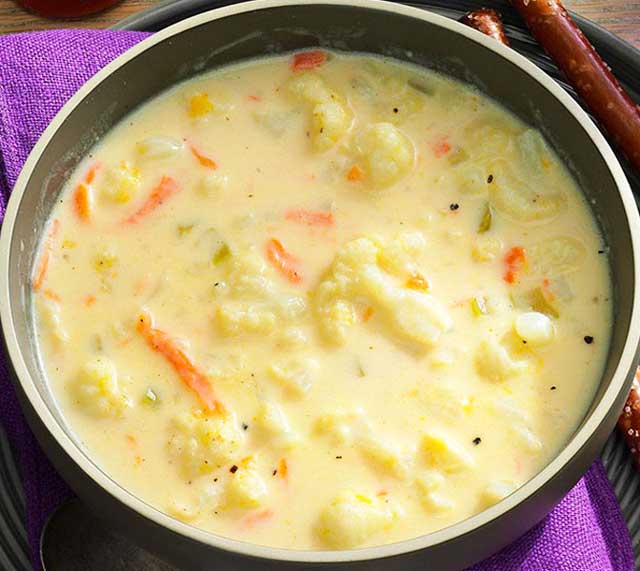 Blumenkohlsuppe Rezept mit 6 zutaten - Schnelle und Einfache Rezepte