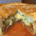 Cheeseburger Kuchen rezept
