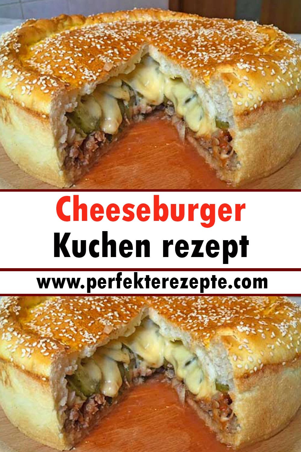 Cheeseburger Kuchen Rezept