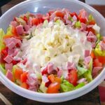 Chefsalat Rezept, der perfekte Snack!
