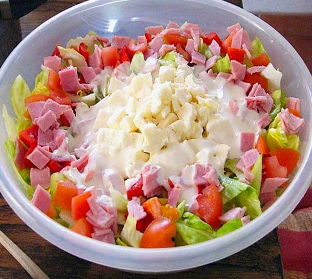 Chefsalat Rezept, der perfekte Snack!