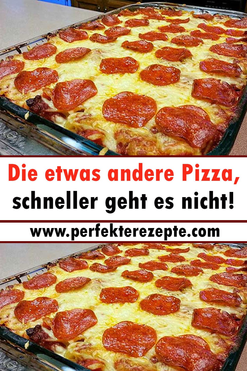 Die etwas andere Pizza Rezept, schneller geht es nicht!