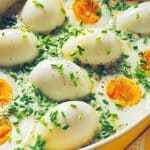 Eier in Senfsoße Rezept musste mal wieder sein