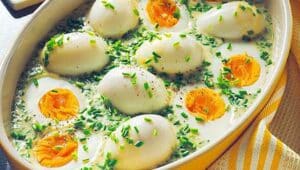 Eier in Senfsoße Rezept musste mal wieder sein