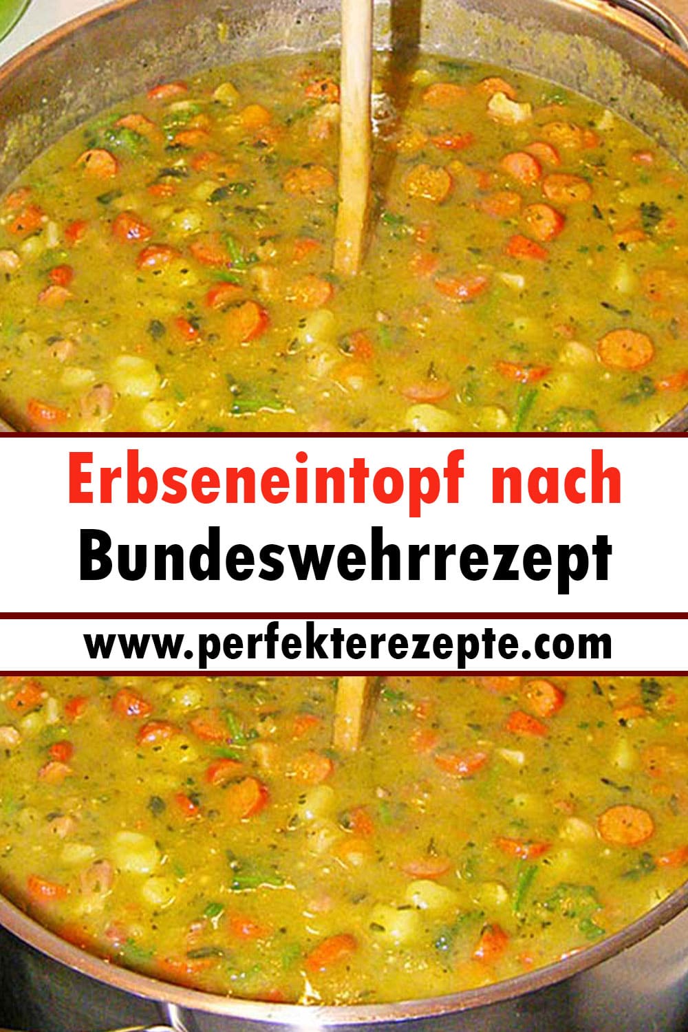 Erbseneintopf nach Bundeswehrrezept