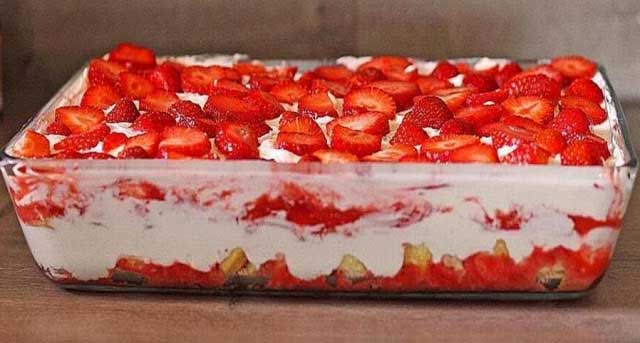 Erdbeer Tiramisu Rezept, in 10 Minuten fertig!