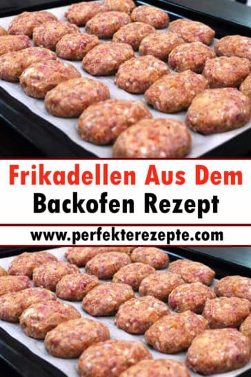 Frikadellen Aus Dem Backofen Rezept - Schnelle und Einfache Rezepte