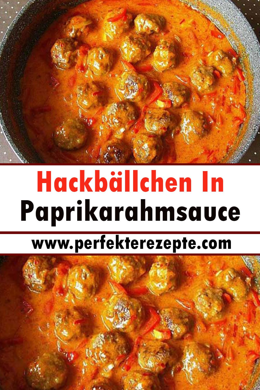 Hackbällchen In Paprikarahmsauce Rezept