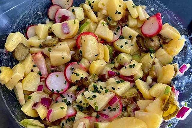 Omas echter Berliner Kartoffelsalat Rezept