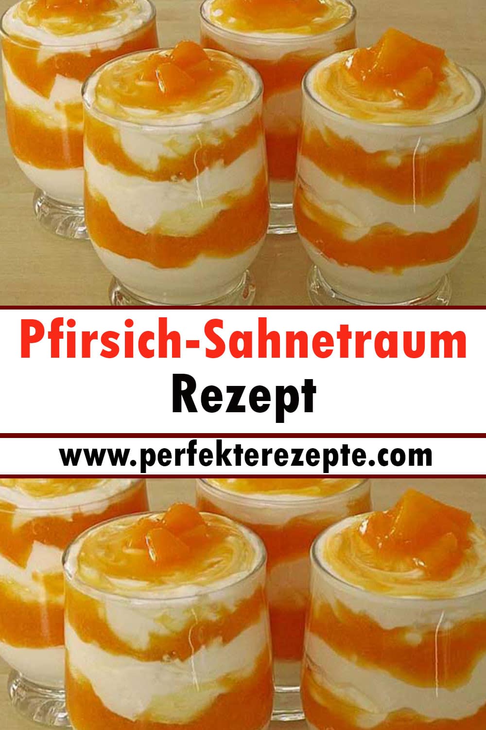 Pfirsich-Sahnetraum Rezept