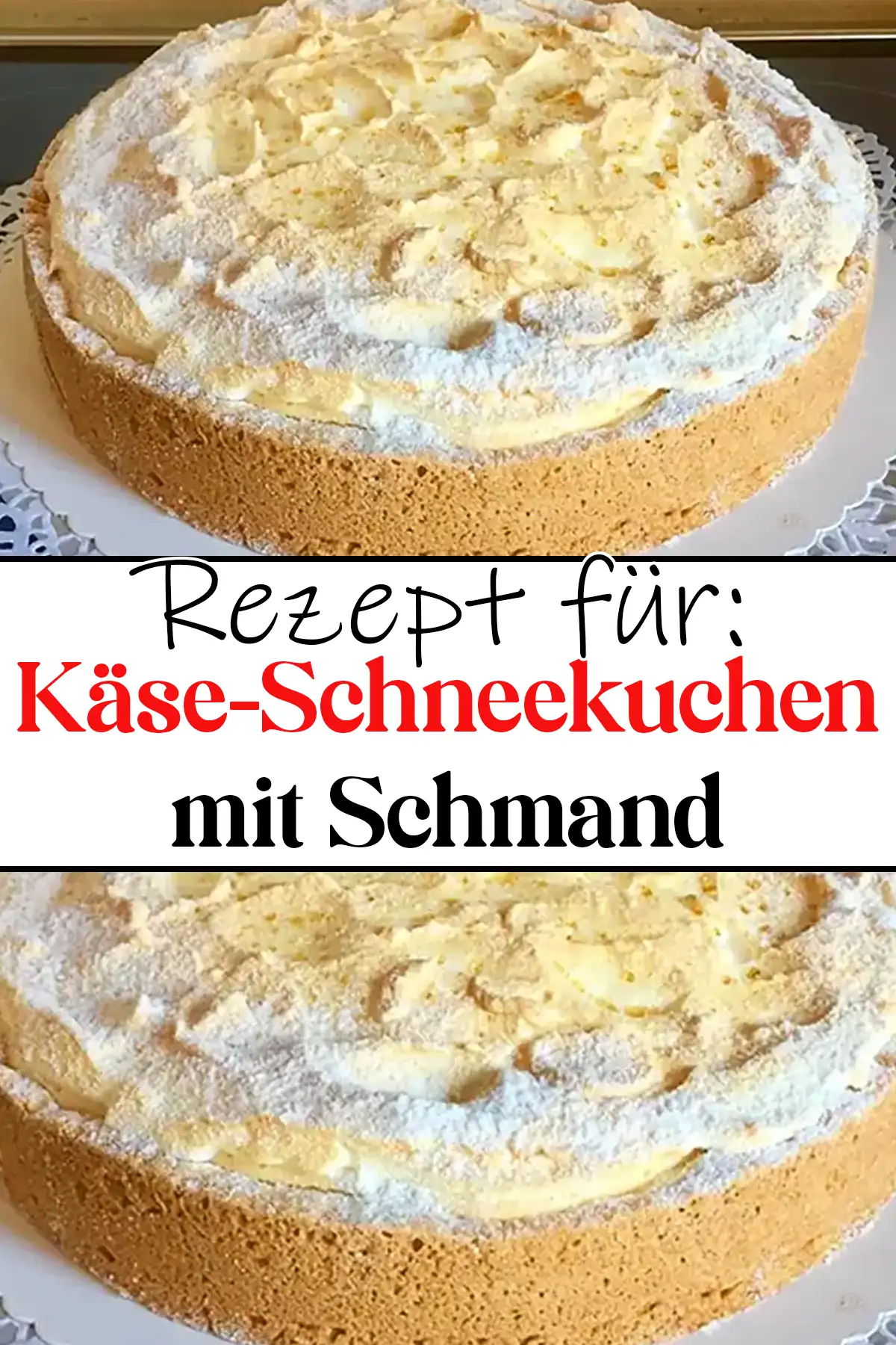 Käse-Schneekuchen mit Schmand Rezept