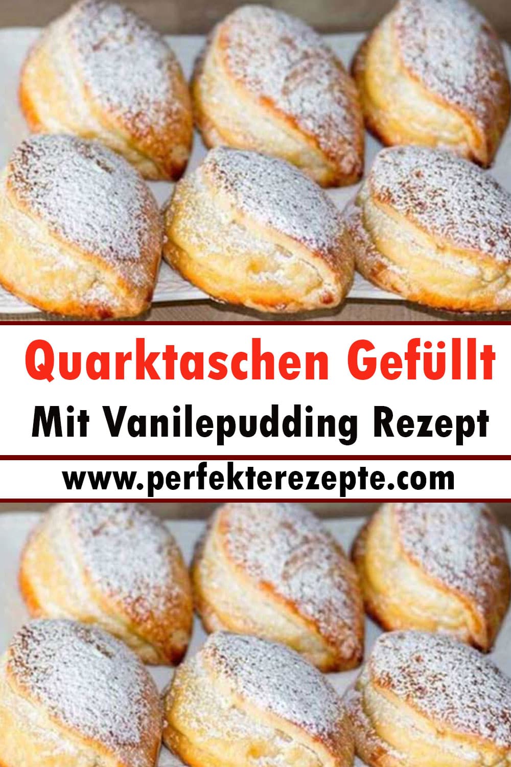 Quarktaschen Gefüllt Mit Vanilepudding Rezept