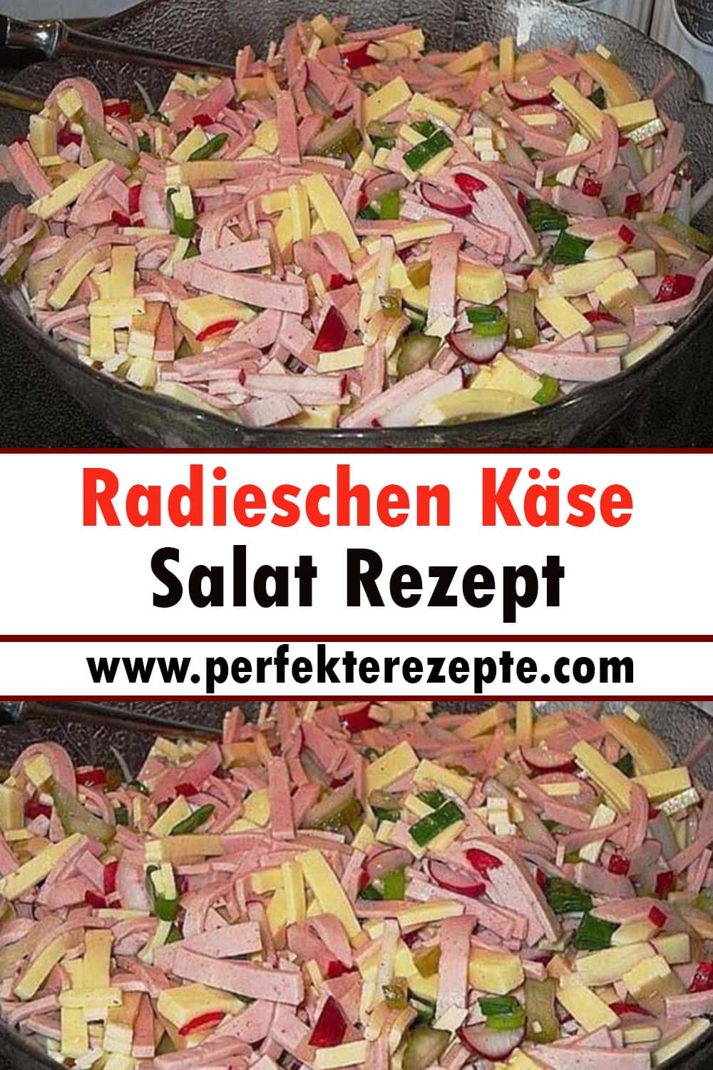 Radieschen Käse Salat Rezept