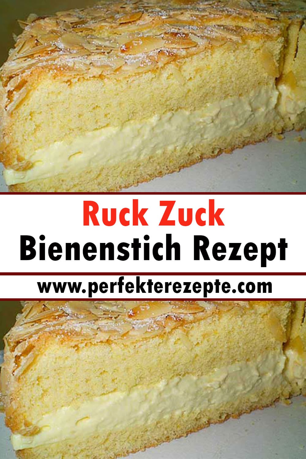 Ruck Zuck Bienenstich Rezept