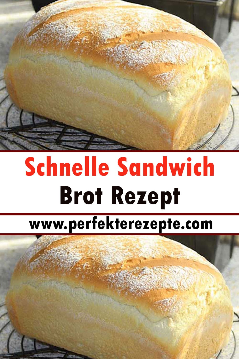 Schnelle Sandwich Brot Rezept