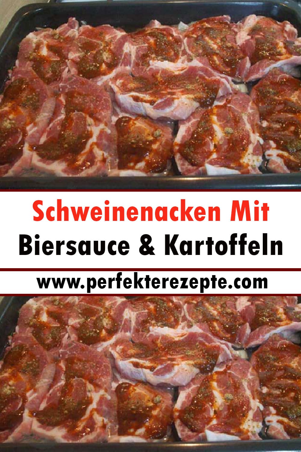 Schweinenacken Mit Biersauce & Kartoffeln Rezept