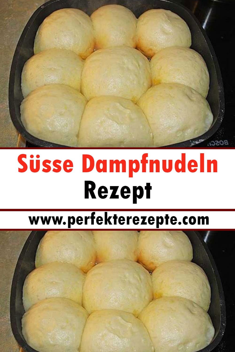 Süsse Dampfnudeln Rezept