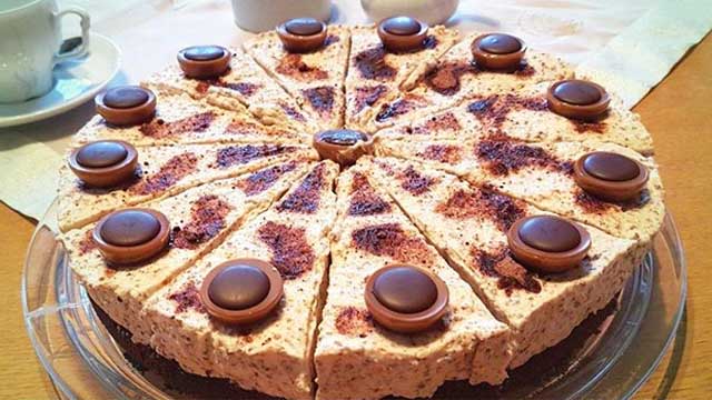 Toffifee-Haselnüsse Kuchen Rezept