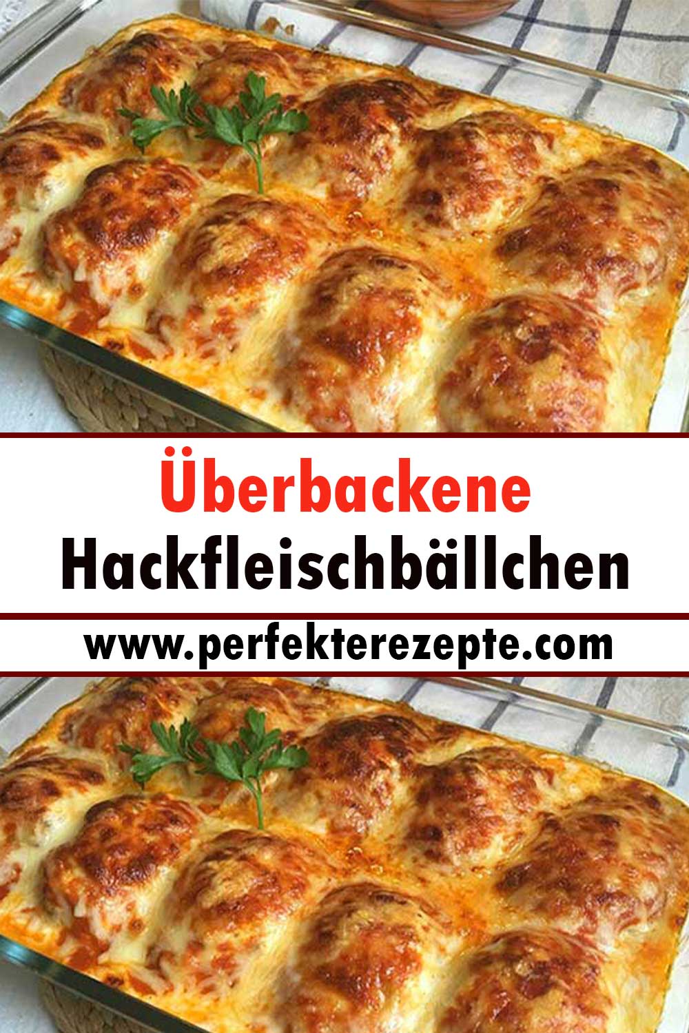 Überbackene Hackfleischbällchen Rezept