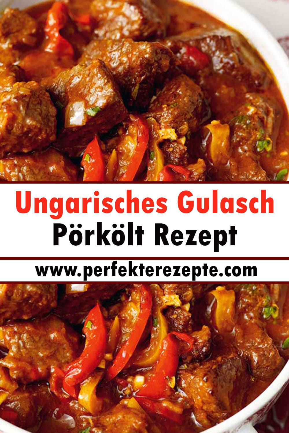 Ungarisches Gulasch / Pörkölt Rezept
